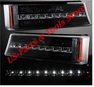 Chevrolet Silverado Avalanche LED Blinker schwarz 02 - 06 2003 2006 Frontblinker