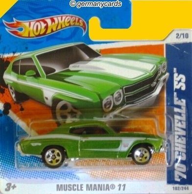 Spielzeugauto Hot Wheels 2011* Chevrolet Chevelle SS 1970