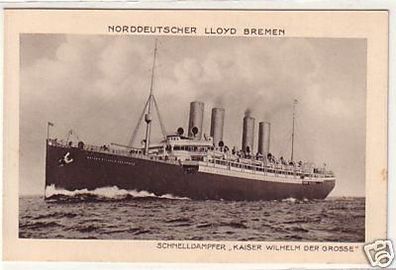 23043 Ak Schnelldampfer "Kaiser Wilhelm der Gr."um 1920