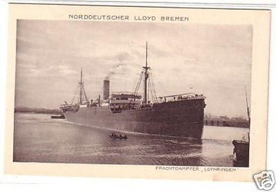 23068 Ak Frachtdampfer "Lothringen" um 1920