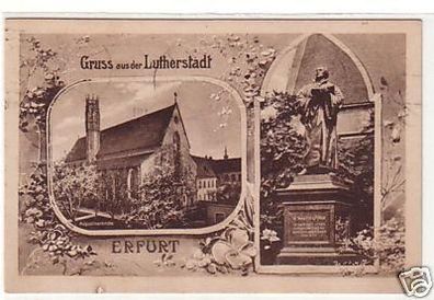 23088 Ak Gruß aus der Lutherstadt Erfurt 1921