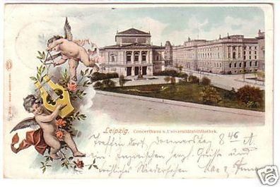 23142 Ak Leipzig Universitätsbibliothek 1901