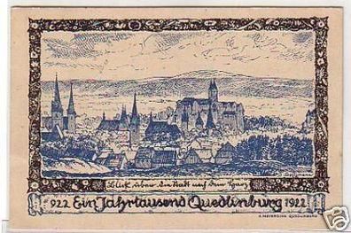 19735 Ak Jahrtausendfeier Quedlinburg 922-1922