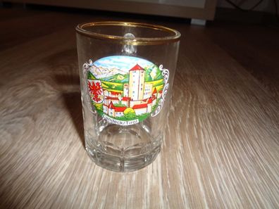 Schnapsglas-Reiseandenken-Landeck Tirol