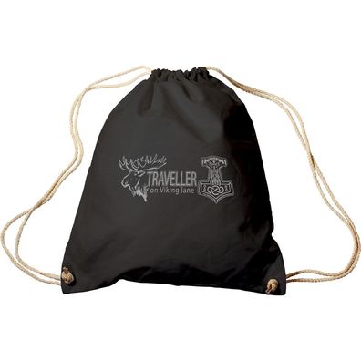 Trend-Bag mit Aufdruck -Traveller on Viking Lane - 65116/1 - Turnbeutel Sporttasche