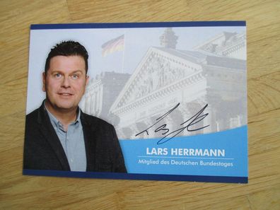 MdB AfD Politiker Lars Herrmann - handsigniertes Autogramm!!!