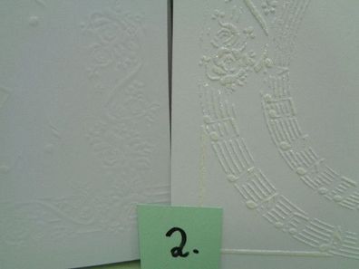 EDEL - Grußkarten & Kouvert Briefpapier TBZ 16,5 x 16,5 cm * 5