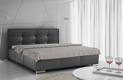 Polsterbett "KOSAL" mit Bettkasten und Lattenrost - Liegefläche 160 x 200 cm