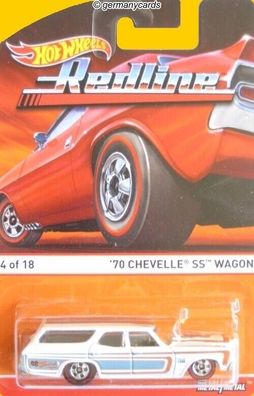 Spielzeugauto Hot Wheels 2016* Chevrolet Chevelle Wagon SS 1970 Redline
