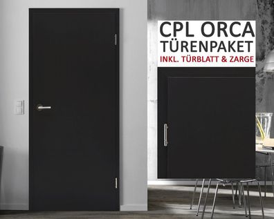 kuporta CPL Zimmertüren Innentüren Orca | wählbar 3-11 Türen + Zargen
