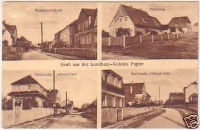 23230 Ak Gruß aus der Landhaus Kolonie Papitz 1927