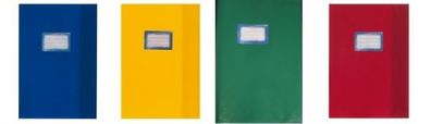 Hefthülle - DIN A4 - Bast - verschiedene Farben