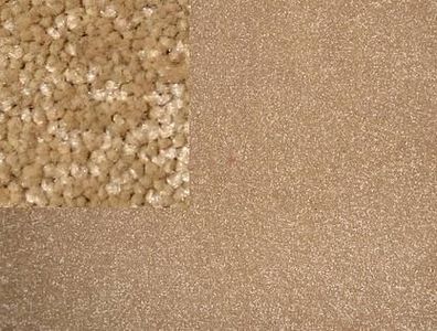 SOPO Teppich Läufer Kräuselvelour sand Neu 365X110