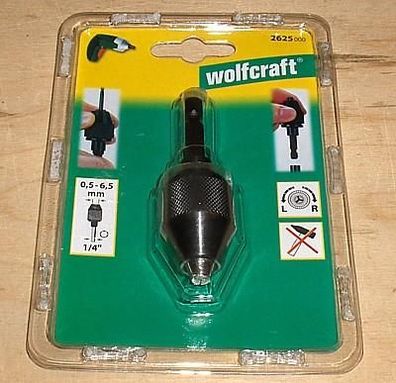 Wolfcraft 2625000 Bohrfutter für Stabschrauber - Ixo o.ä.
