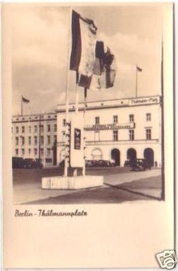 23786 Propaganda Ak Berlin Thälmannplatz 1951