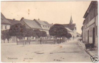 24099 Ak Orlamünde Oberer Markt 1900