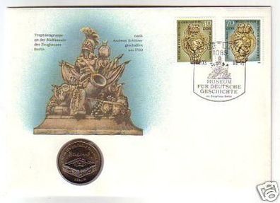 DDR Numisbrief 5 Mark Zeughaus Berlin 1990