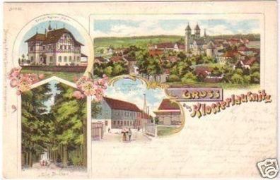 23901 Ak Lithographie Gruß aus Klosterlausnitz 1899