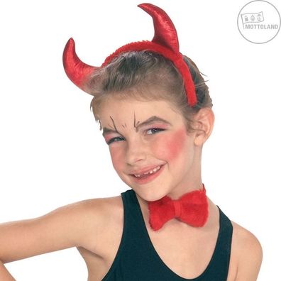 43271 - Teufelshörner für Kinder * Hörner * Devil, Lucifer, Haarreifen Halloween