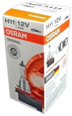 H11 OSRAM 64211 Original Spare Part PGJ19-2 1er