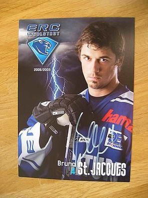 Eishockey Bundesliga ERC Ingolstadt Bruno St. Jacques - handsigniertes Autogramm!!!