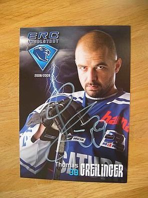 Eishockey Bundesliga ERC Ingolstadt Thomas Greilinger - handsigniertes Autogramm!!!