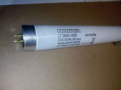 NARVA 1m 97 98 cm LT 36W-1/830 warmwhite Colourlux plus Made in Germany CE T8 Lampe