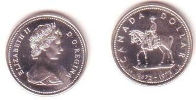 1 Dollar Silber Münze Kanada Berittene Nordwest Polizei