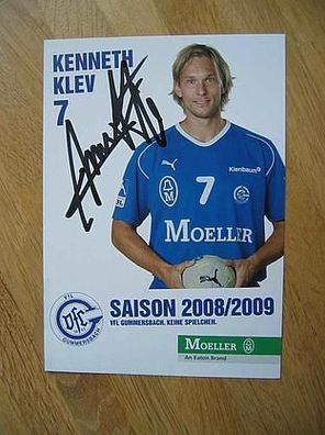 HBL - VfL Gummersbach - Kenneth Klev - Autogramm!