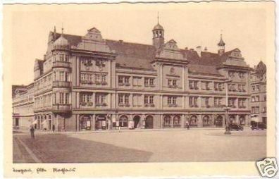23766 Ak Torgau / Elbe Rathaus um 1930