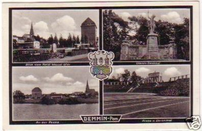 22079 Mehrbild Ak Demmin in Pommern 1939