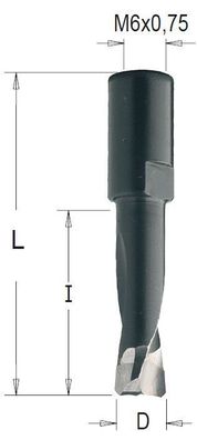 HM/ HW Nutfräser für Festo-Maschinen D=8 mm Schaft= M6x0,75
