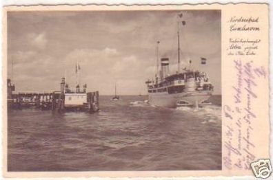 24274 Ak Cuxhaven Seebäderdampfer "Cobra" 1934