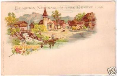 24638 Ak Exposition Nationale Suisse Genève 1896