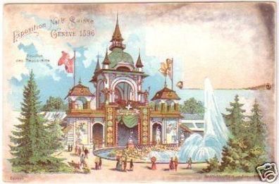 24637 Ak Exposition Nationale Suisse Genève 1896