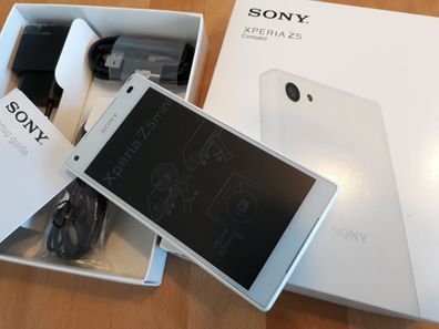 Sony Xperia Z5 compact 32GB in Weiß / simlock- und vertragsfrei / mit Folie