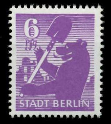 SBZ BERL. Brandenb. Nr 2Aaux postfrisch X810272