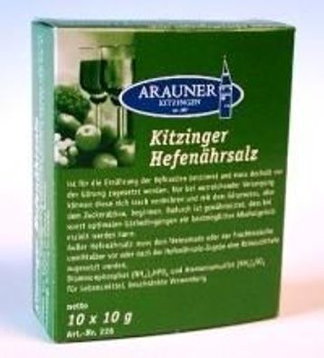 Kitzinger Hefenährsalz Pulver 10x10 g