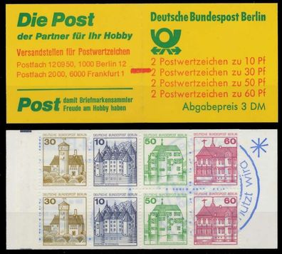 BERLIN Markenheftchen Nr MH 12camZ postfrisch X815C82