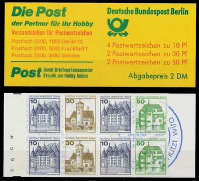 BERLIN Markenheftchen Nr MH 11noZ postfrisch X815CBA