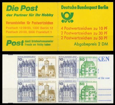 BERLIN Markenheftchen Nr MH 11edoZ postfrisch X815CE2
