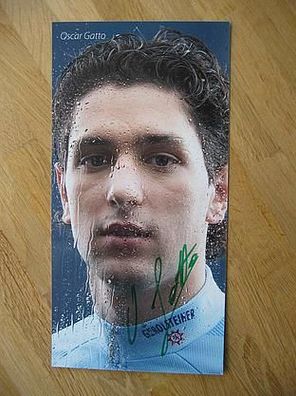 Tour de France Team Gerolsteiner Oscar Gatto - handsigniertes Autogramm!!!