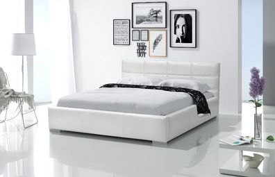 Polsterbett "Lofat" mit Bettkasten und Lattenrost - Liegefläche 180 x 200 cm