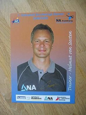 Volleyball Bundesliga NA. Hamburg Helmut von Soosten - handsigniertes Autogramm!!!