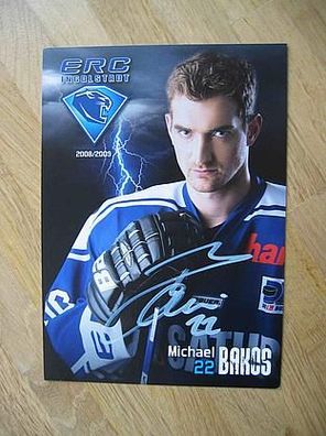 Eishockey Bundesliga ERC Ingolstadt Michael Bakos - handsigniertes Autogramm!!!