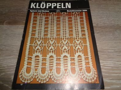 Handarbeitsheft-Klöppeln-Verlag für die Frau- Spitzen und Decken 2086