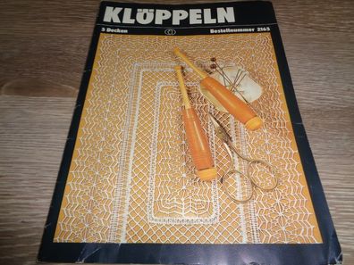 Handarbeitsheft-Klöppeln-Verlag für die Frau- 5 Decken 2165