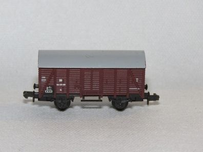 Piko 5/4126 - gedeckter Güterwagen 04 - 60 - 80 DR - Braun - Spur N - 1:160