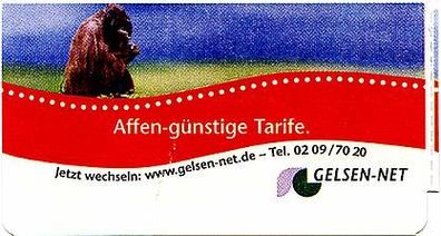 Ruhr Zoo Gelsenkirchen Eintrittskarte 2004, Lesezeichen