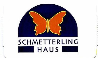 Schmetterling Haus Wien Eintrittskarte 2006 Lesezeichen